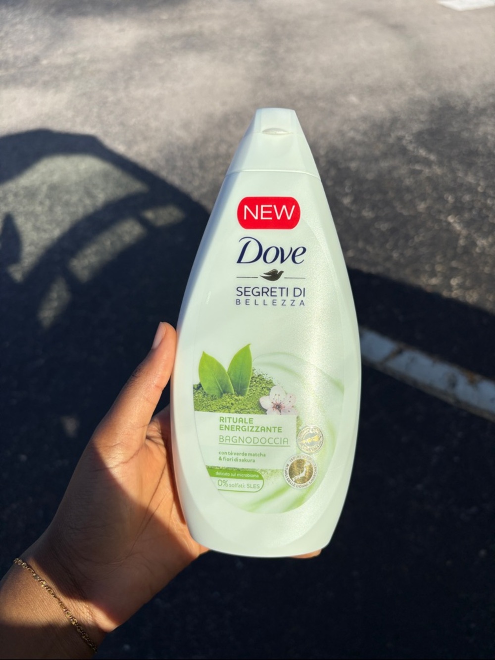 Dove Segreti di Bellezza Energizing Ritual Body Wash - Light Green